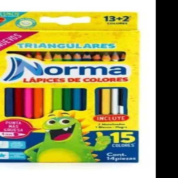 COLORES ESTUCHE C15 L. NORMA TRIANG. 532970EST.123 550077